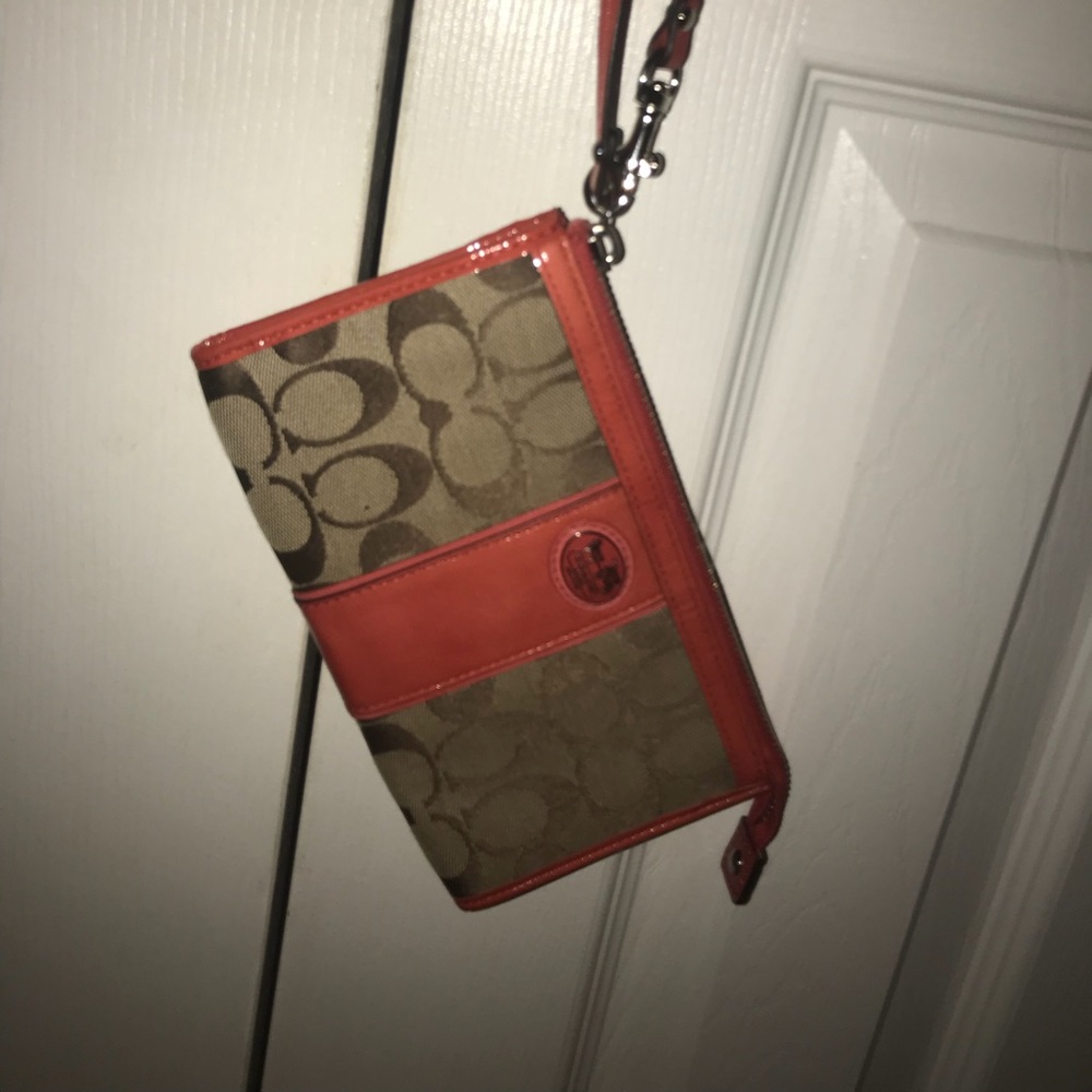 Coach wristlet
